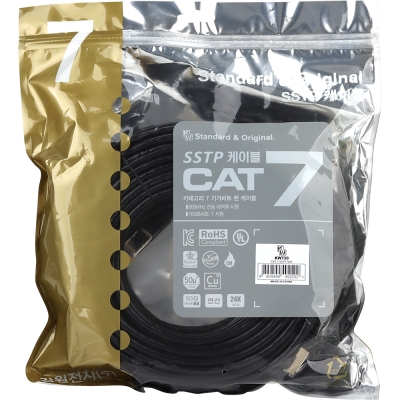 강원전자 KW CAT.7 SSTP 랜 케이블 30m KW730