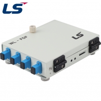 LS전선 4포트 미니 광분배함, 싱글모드 SC 4코어 LS-FDF-SC-SM-C-004-SP-MW