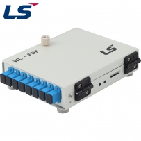 LS전선 8포트 미니 광분배함, 싱글모드 SC 8코어 LS-FDF-SC-SM-C-008-SP-MW