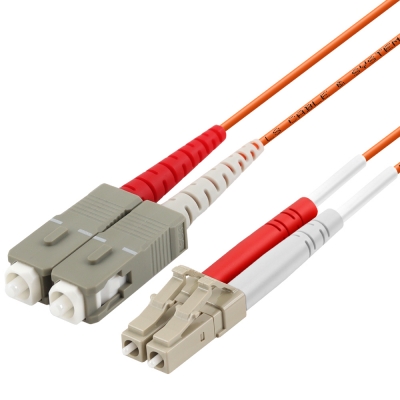 LS전선 LC-SC 멀티모드 광점퍼코드 15m LS-JC-LC/SC-M1-20DPV-150
