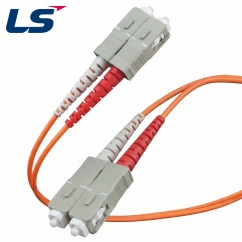 LS전선 SC-SC 멀티모드 광점퍼코드 1m LS-JC-SC/SC-M1-20DPV-010