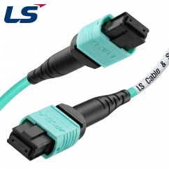 LS전선 OM4 8C MPO 광점퍼코드 2m LS-MTC-FF-M4-08ZB-002