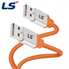 LS전선 USB2.0 슈퍼라이프사이클 High-Flex AM-AM 케이블 1m LS-UBA-20H-010