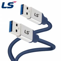 LS전선 USB3.0 슈퍼라이프사이클 High-Flex AM-AM 케이블 2m LS-UBA-30H-020