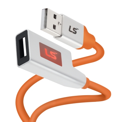LS전선 USB2.0 슈퍼라이프사이클 High-Flex 연장 리피터 10m LS-UBAF-20AH-100