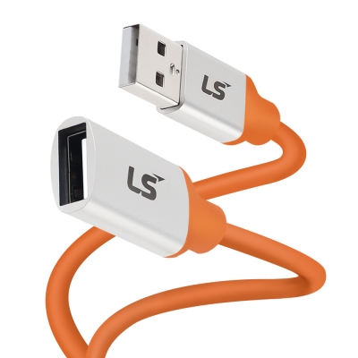 LS전선 USB2.0 슈퍼라이프사이클 High-Flex 연장 AM-AF 케이블 3m LS-UBAF-20H-030