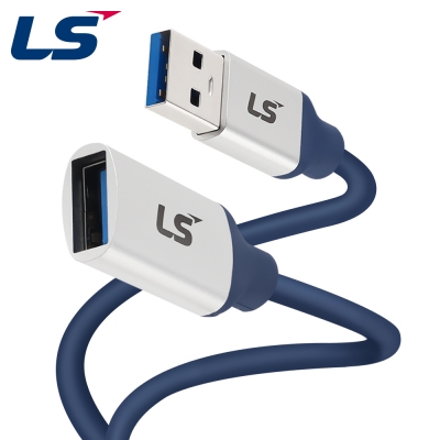 LS전선 USB3.0 슈퍼라이프사이클 High-Flex 연장 AM-AF 케이블 2m LS-UBAF-30H-020