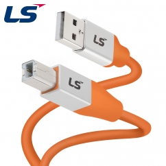 LS전선 USB2.0 슈퍼라이프사이클 High-Flex AM-BM 케이블 3m LS-UBB-20H-030