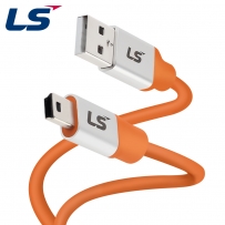 LS전선 USB2.0 슈퍼라이프사이클 High-Flex AM-Mini 5핀 케이블 3m LS-UBN-20H-030