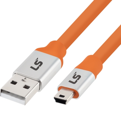 LS전선 USB2.0 슈퍼라이프사이클 High-Flex AM-Mini 5핀 케이블 5m LS-UBN-20H-050