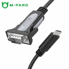 강원전자 엠파드 USB2.0 C타입 RS232 시리얼 컨버터 1.8m MP-MD083
