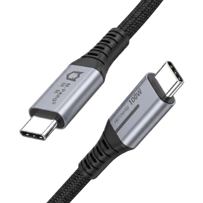 강원전자 엠파드 USB3.2 Gen2 C타입 100W 고속충전 케이블 1.2m MP-MH111