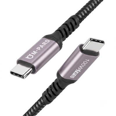 강원전자 엠파드 USB3.2 Gen2 C타입 100W 고속충전 케이블 1m MP-MH239