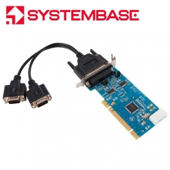 시스템베이스 PCI 2포트 RS232 시리얼카드 Multi-2C/LPCI RS232
