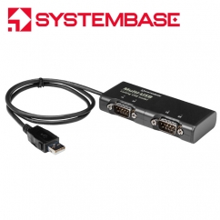 시스템베이스 USB2.0 to 2포트 RS422/485 컨버터 Multi-2/USB COMBO (DB9M)