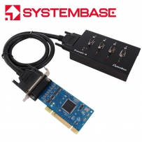시스템베이스 PCI 4포트 RS422/485 시리얼카드 Multi-4/LPCI COMBO