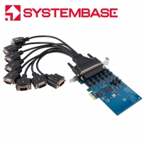 시스템베이스 PCI Express 8포트 RS422/485 시리얼카드 Multi-8C/PCIe COMBO