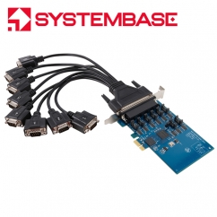 시스템베이스 PCI Express 8포트 RS422/485 시리얼카드 Multi-8C/PCIe COMBO