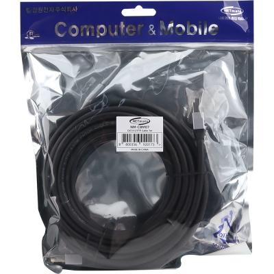 강원전자 넷메이트 CAT.8 SSTP Metal 랜 케이블 7m NM-C8M07