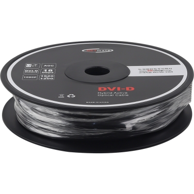 강원전자 넷메이트 DVI Hybrid AOC 배관용 케이블 60m NM-DAC60D