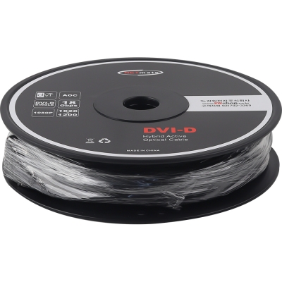 강원전자 넷메이트 DVI Hybrid AOC 배관용 케이블 70m NM-DAC70D