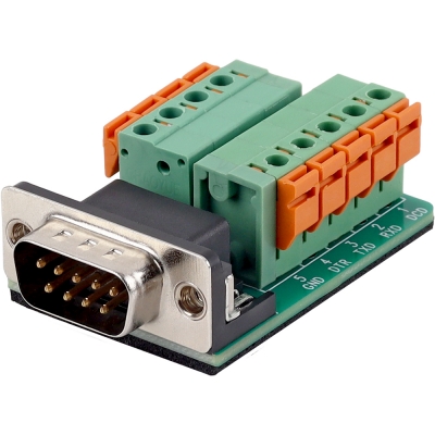 강원전자 넷메이트 DB9M / 9핀 터미널 블록 젠더 NM-DB9M01