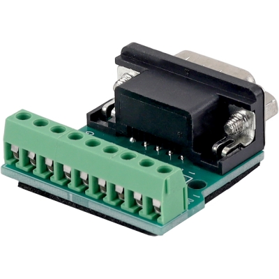 강원전자 넷메이트 DB9M / 9핀 터미널 블록 젠더 NM-DB9M04