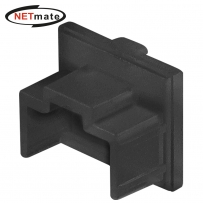 강원전자 넷메이트 RJ-45 랜포트 보호 초박형 먼지 마개 (블랙/100개) NM-DCRBK