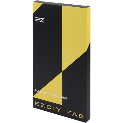 강원전자 넷메이트 PCI-E 5.0 라이저 케이블 200mm (블랙/90도) [EZDIY-FAB] NM-DPC247