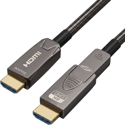 강원전자 넷메이트 아머드 HDMI2.1 AOC 배관용 케이블 30m NM-HAA30TD