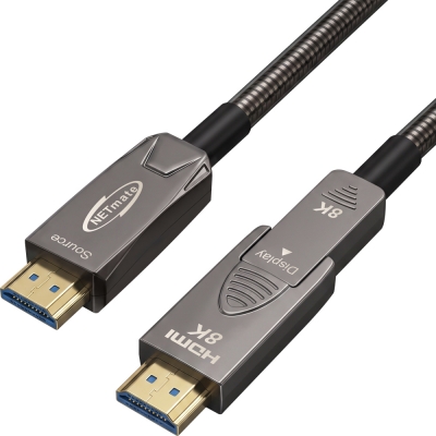강원전자 넷메이트 아머드 HDMI2.1 AOC 배관용 케이블 40m NM-HAA40TD