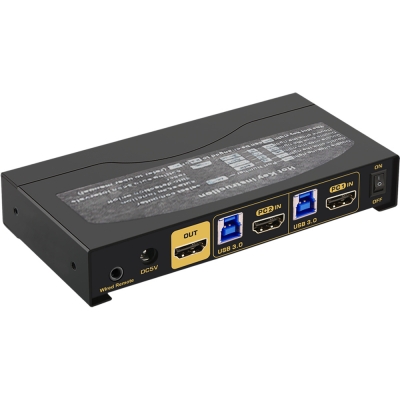 강원전자 넷메이트 8K 60Hz HDMI KVM 2:1 스위치(USB) NM-HK8602S