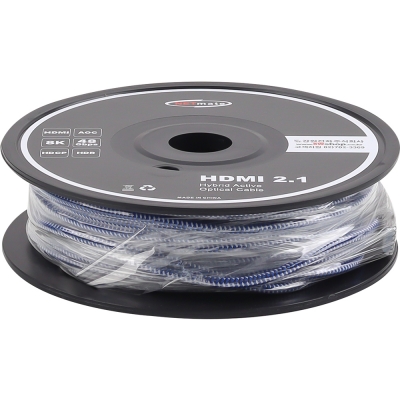 강원전자 넷메이트 HDMI2.1 Hybrid AOC 케이블 30m NM-HMP030