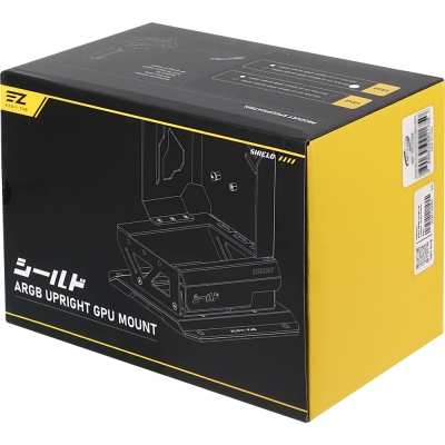 강원전자 넷메이트 PCI-E 5.0 라이저 케이블 600mm ARGB 지지대 키트, 블랙 [EZDIY-FAB] NM-HPI3452