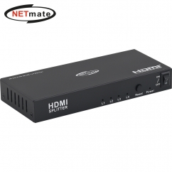 강원전자 넷메이트 4K 지원 HDMI 1:4 분배기 NM-HSP4304