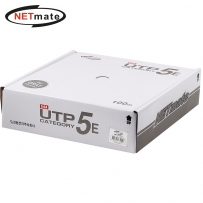 강원전자 넷메이트 CAT.5E UTP 케이블 100m (연선/그레이) NM-L5710GY