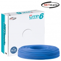 강원전자 넷메이트 CAT.6 UTP 케이블 100m, 연선 블루 NM-L6710BL