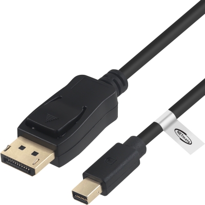 강원전자 넷메이트 mini DisplayPort to DisplayPort 1.4 케이블 1m NM-MDP141B
