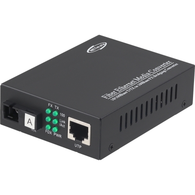 강원전자 넷메이트 이더넷 BiDi 광 컨버터(SC/TX1310nm/RX1550nm/20km) NM-OFC07A