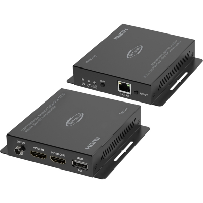 강원전자 넷메이트 4K HDMI KVM 익스텐더 (120m) NM-PHK430