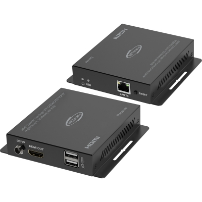 강원전자 넷메이트 4K HDMI KVM 익스텐더 (120m) NM-PHK430