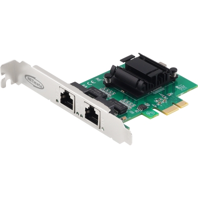 강원전자 넷메이트 PCI Express 듀얼 기가비트 랜카드(Intel/슬림PC겸용) NM-PL12TB