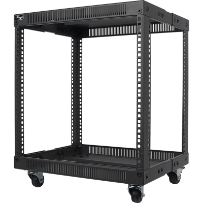 강원전자 넷메이트 조립식 오픈 허브랙, 블랙 NM-S650FRB