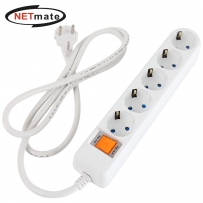 강원전자 넷메이트 SAFE 멀티탭 5구 접지 3m NM-SF530