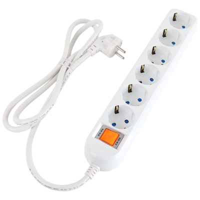 강원전자 넷메이트 SAFE 멀티탭 6구 접지 5m NM-SF650