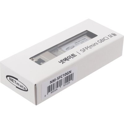 강원전자 넷메이트 10G/5G/2.5G/1G RJ-45 SFP+ 모듈(30m) NM-SFC10GN