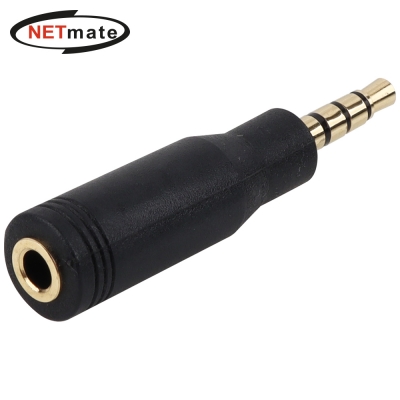 강원전자 넷메이트 3.5M 4극/3.5F 3극 스테레오 젠더 NM-STR05