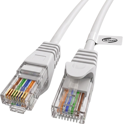 강원전자 넷메이트 CAT.6 UTP 랜 케이블 20m (화이트) NM-TC620