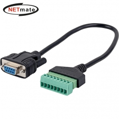 강원전자 넷메이트 DB9F / 8핀 터미널 블록 케이블 젠더 NM-TG15