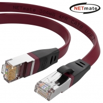 강원전자 넷메이트 CAT.8 STP FLAT 랜 케이블 3m NM-U830DF